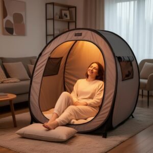 Cabine Sauna Infrarouge Portable – Détox & Bien-être à Domicile